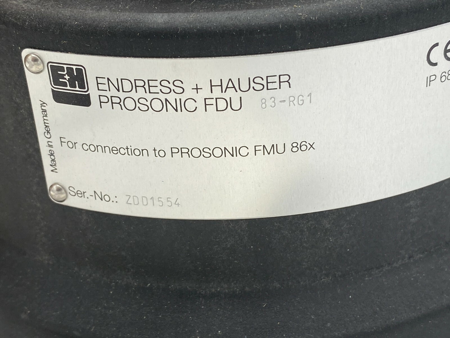 ENDRESS & HAUSER FDU83-RG1 Prosonic ULTROSONIC SENSOR FDU