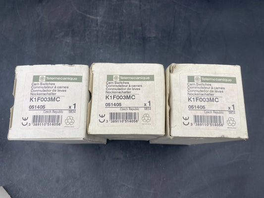 1 pc x TELEMECANIQUE K1F003MC 051405 COMMUTATEUR A CAMES - KLR Automation
