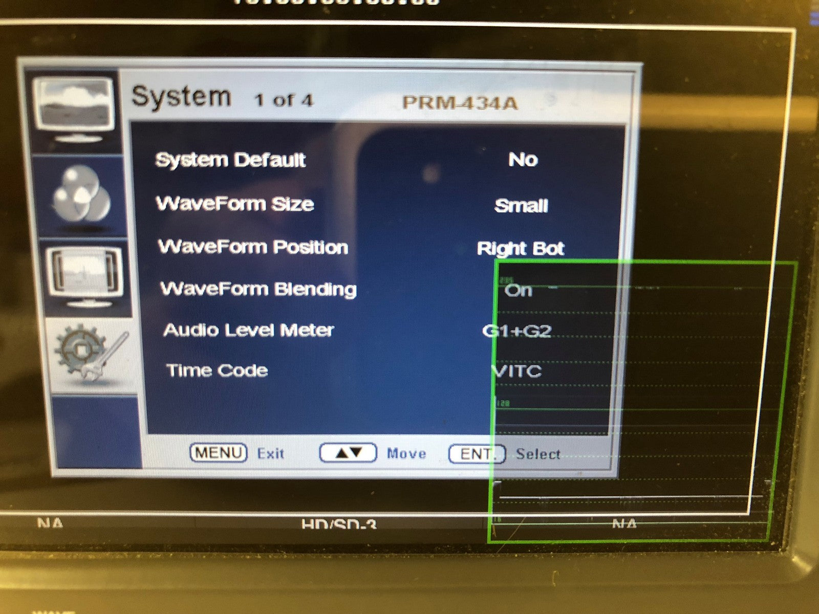 K2E Tek Point HD QUAD AUDIO VIDEO MONITOR QHDM-3408 BroadCast