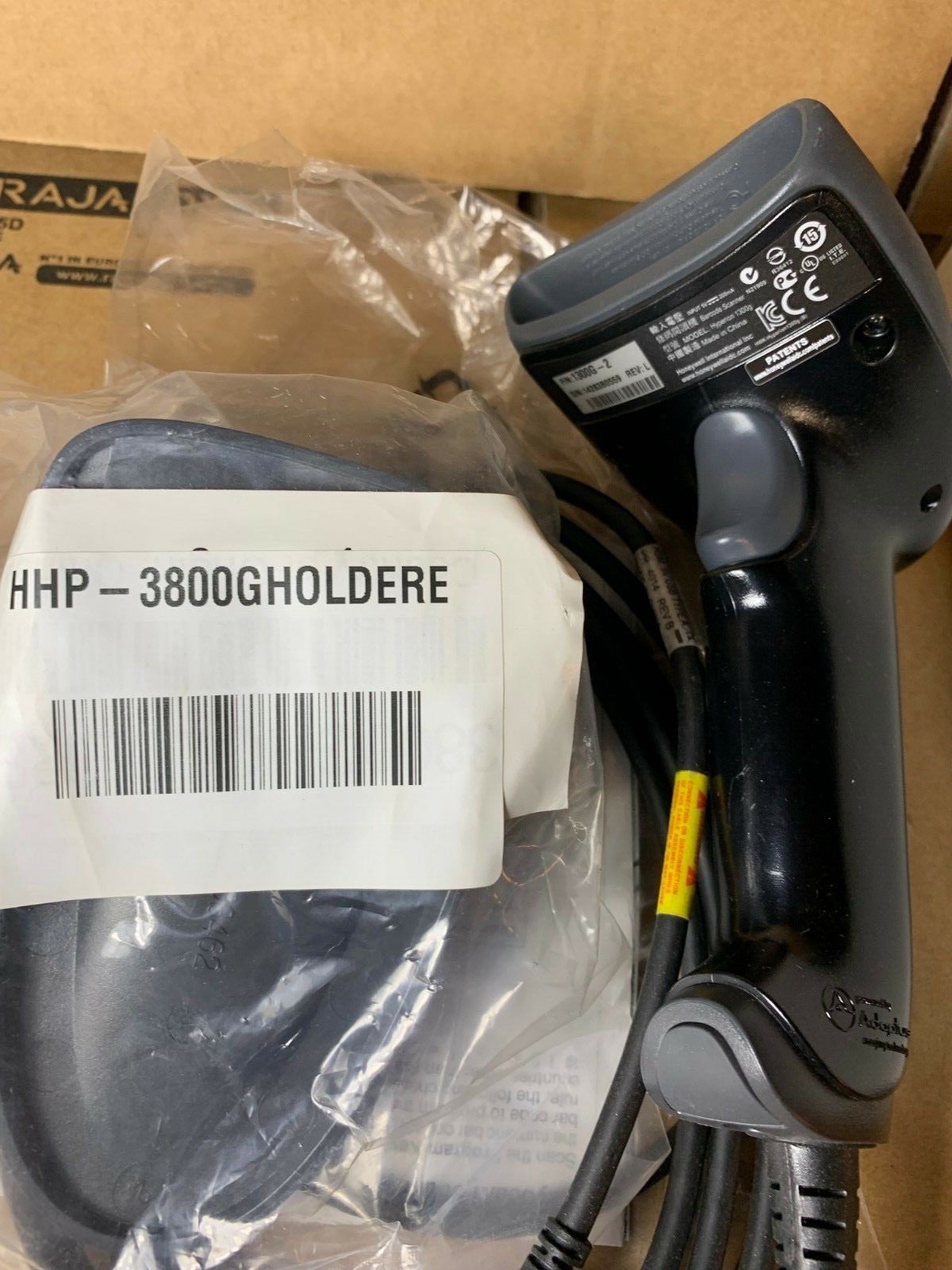 Lot de 2 Honeywell 1300G-2USB Barcodescanner 