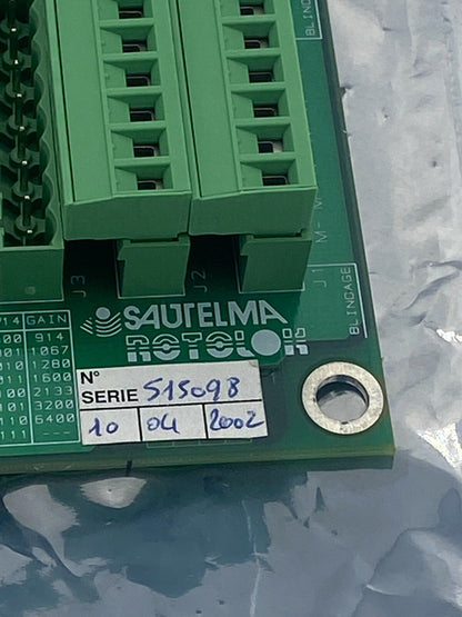 rotolok sautelma Minismart Doso CARD ABSR amplifier - KLR Automation