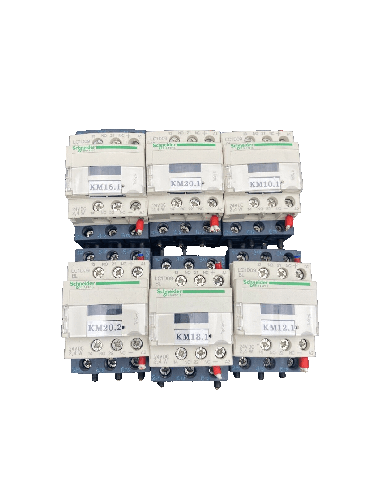 SCHNEIDER ELECTRIC LC1D09 BL CONTACTOR x6pc - KLR Automation