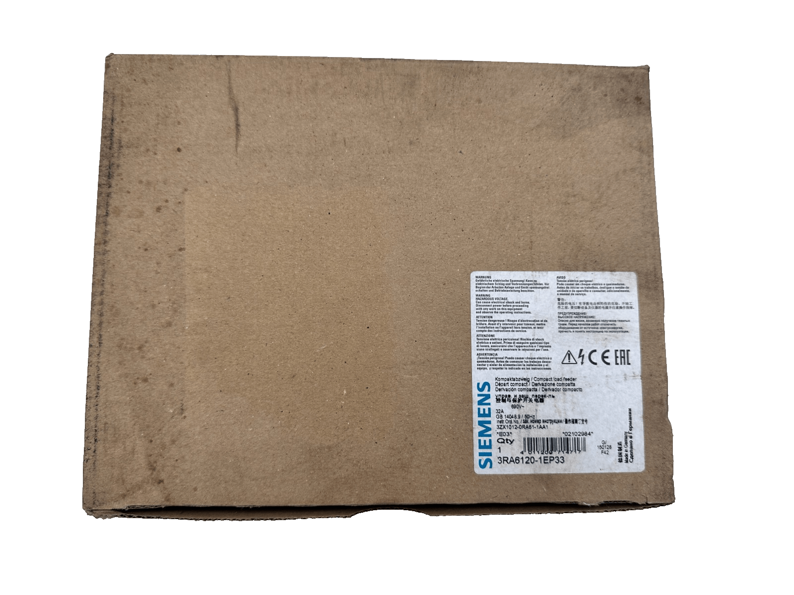SIEMENS 3RA6120 - 1EP33 SIRIUS DEPART MOTEUR - KLR Automation
