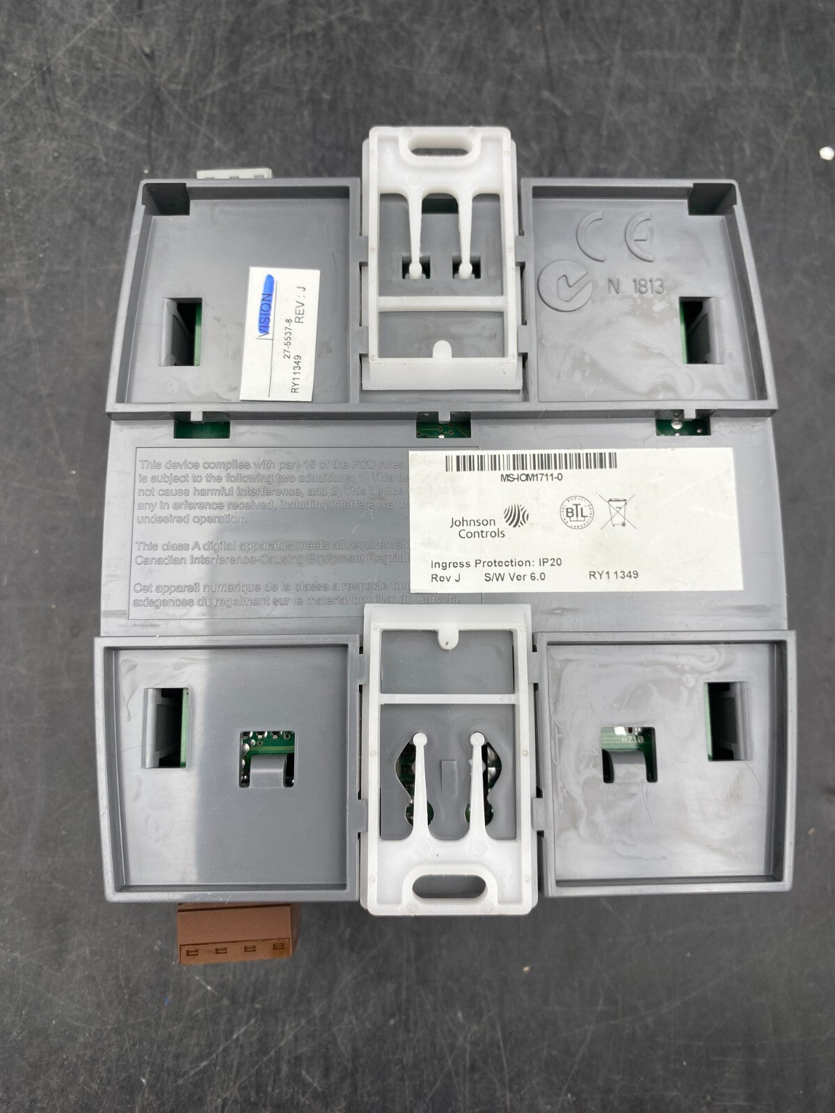 JOHNSON CONTROLS METASYS IOM IOM1711 MS - IOM1711 - 0 NETWORK CONTROLLER - KLR Automation
