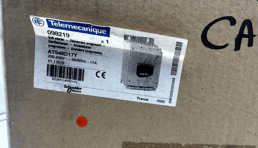 TELEMECANIQUE ATS48D17Y ALTISTART 48 208 - 690V V1.1 DEMARREUR PROGRESSIF - KLR Automation