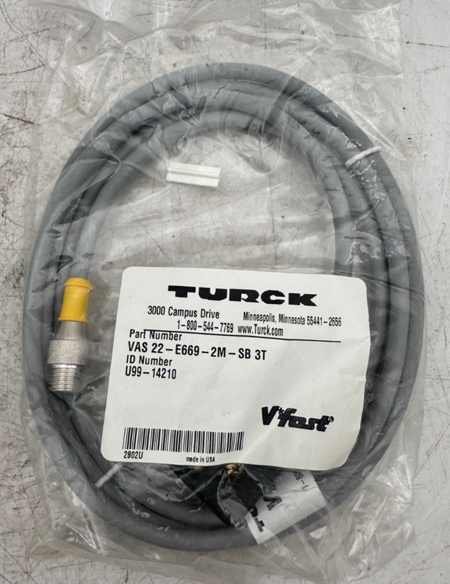 TURCK VAS22-E669-2M-SB 3T x2pc