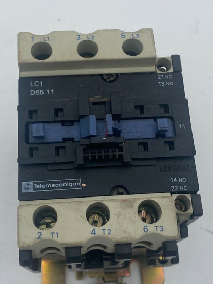 Telemecanique LP1-D6511 Contactor #