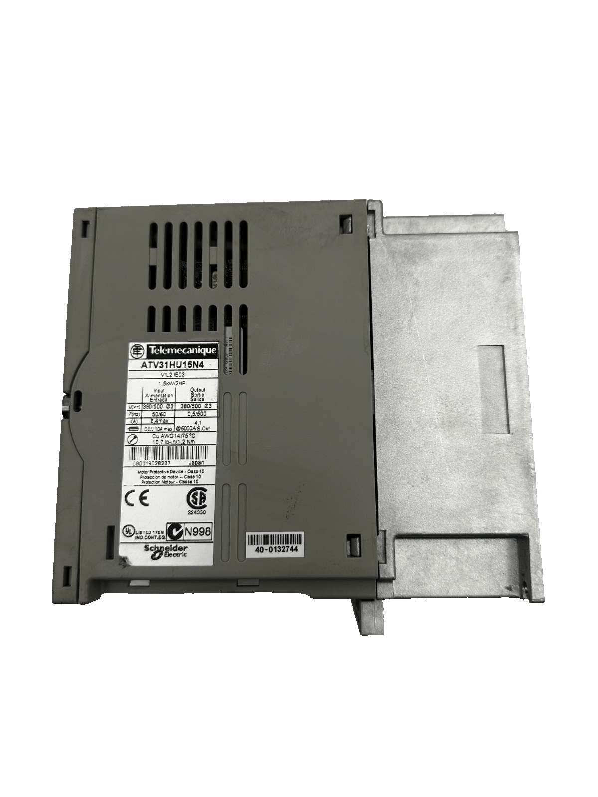 TELEMECANIQUE ATV31HU15N4 ALTIVAR 31 1.5kW 2HP V1.2 - KLR Automation