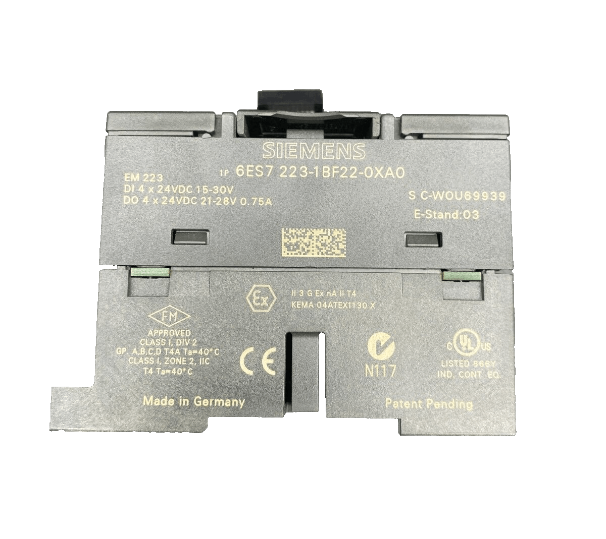 SIEMENS 6ES7221 - 1BF22 - 0XA0 EM 221 +6ES7223 - 1BF22 - 0XA0 EM 223 - KLR Automation