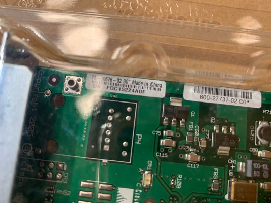 Genuine Cisco HWIC - 1FE 1 - Port Fast Ethernet Layer 3 Interface Card 73 - 10676 - 02 - KLR Automation