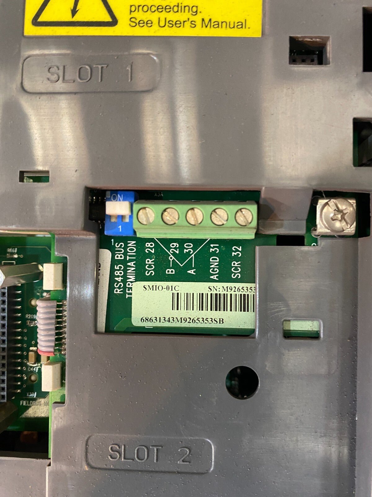 ABB ACS550 - 01 - 157A - 4 380 - 480V 75/55kW ONDULEUR + ACS - CP - A - KLR Automation
