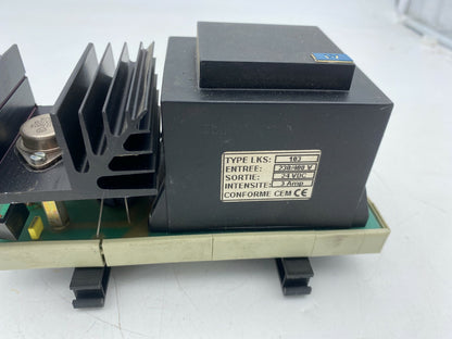 Power supply Type LKS 103230v 24vdc 3amp