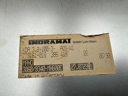 Indramat KDA 3.2-100-3-A0S-W1 Mainspindle Drive