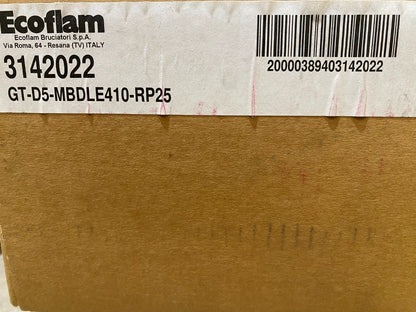 ECOFLAM 3142022 GT - D5 - MBDLE410 - RP25 DUNGS MB - DLE 410 B01 S50 - KLR Automation