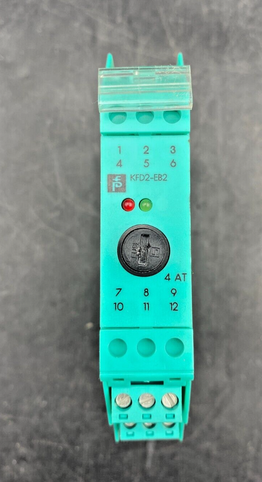 PEPPER FUCHS KFD2-EB2 SAFETY RELAY
