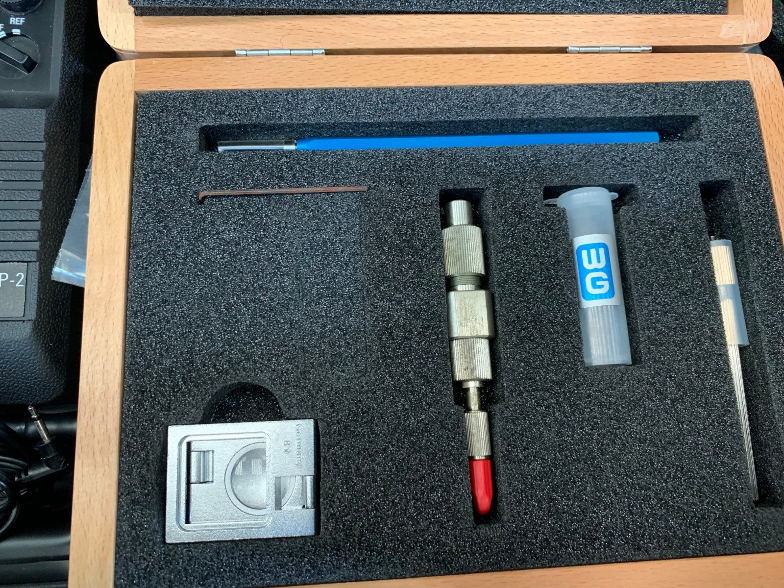 1 WG OLS-23 Optical Power Source meter OLP-2 + BN 2060/00.39 Bare Fiber 2092/11