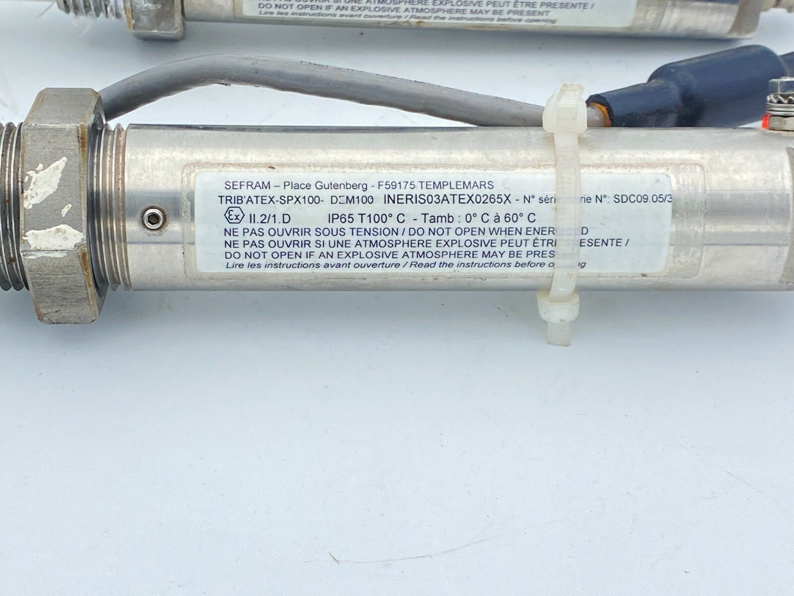 1pcx Trib'atex - spx100 dem100 ineris03atex0265x + DEM 100 delta Neu control - KLR Automation