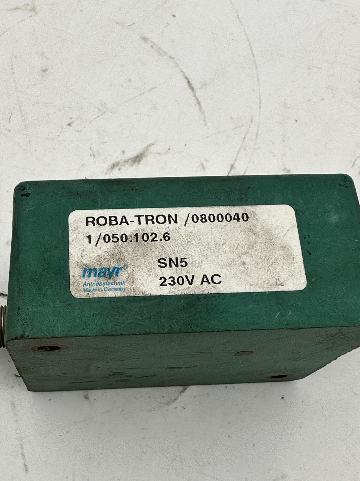 drehzahlüberwachung 0800040 1/050.102.6 SN5 220VAG - KLR Automation