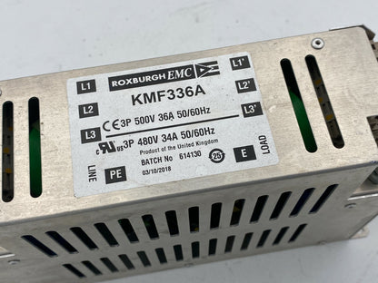 KMF336A Three Phase Mains Filter - KLR Automation