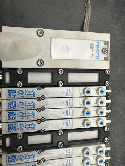 FESTO 533193 + 533345 + 539105 SOLEINOID VALVES x1pc - KLR Automation