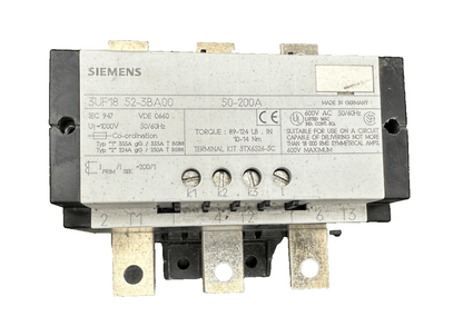 SIEMENS 3UF1852 - 3BA00 50 - 200A CONVERTISSEUR DE COURANT - KLR Automation