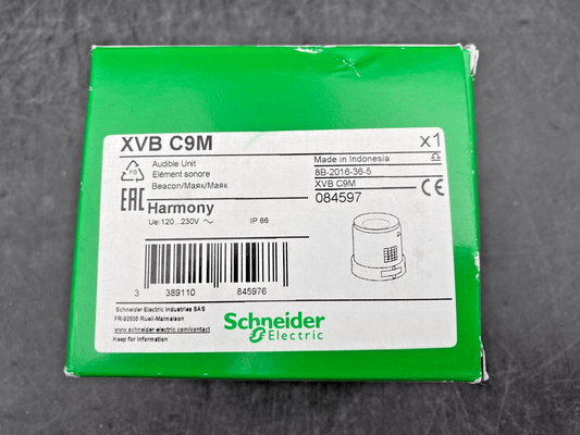 NEW SCHNEIDER ELECTRIC XVBC9M 084597 AUDIBLE UNIT - KLR Automation