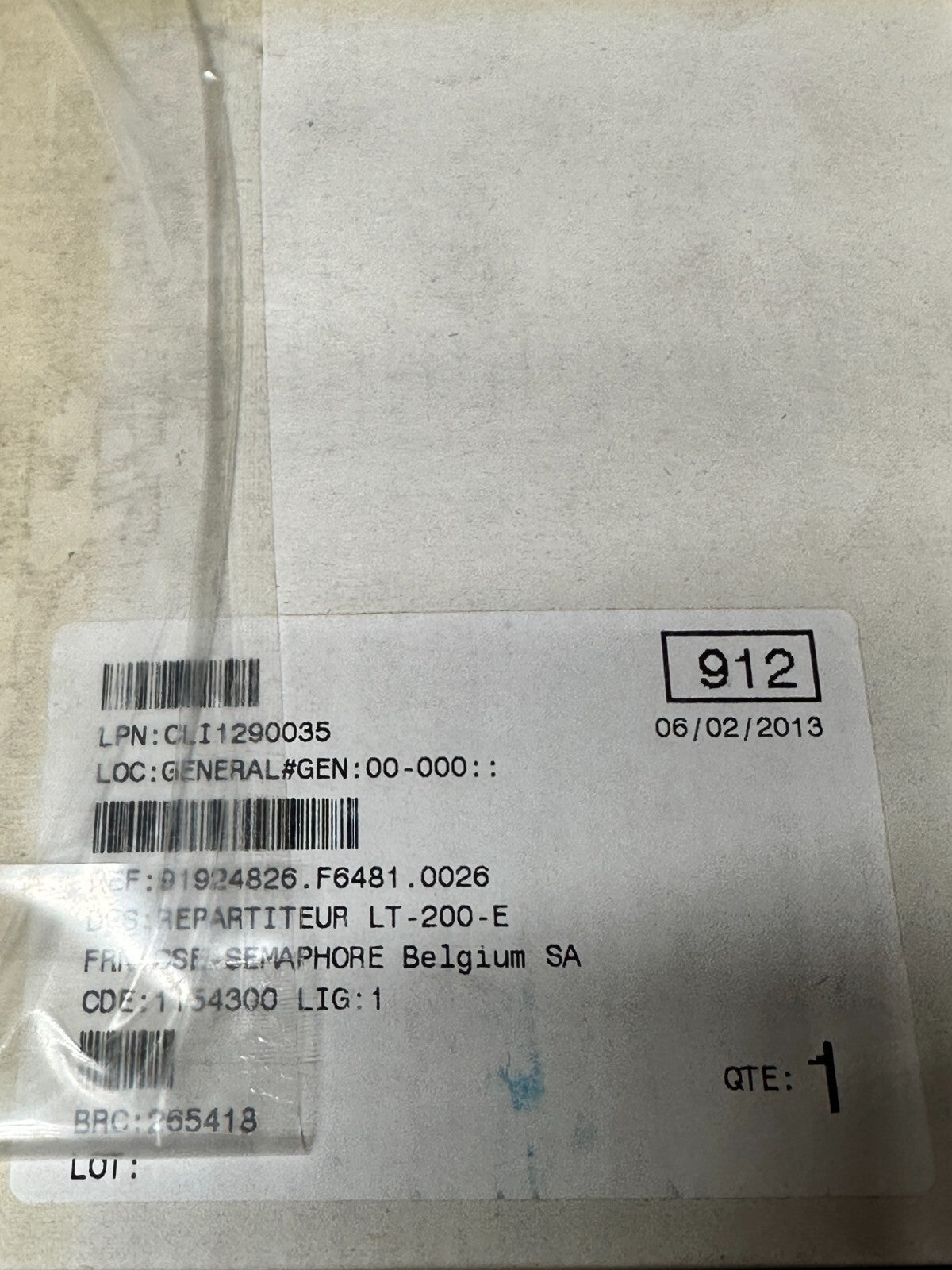 1pc x Semaphore T-BOX Lite LT-200-E