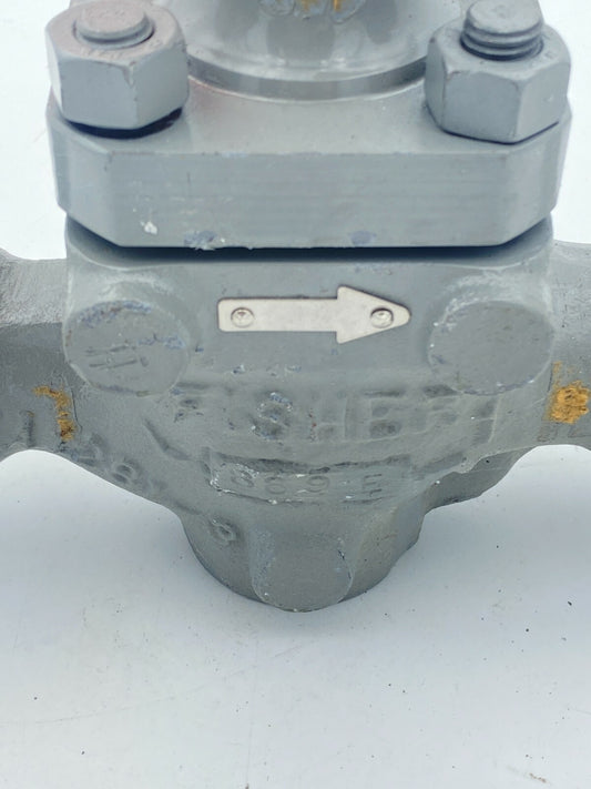 Fisher Controls Body Plug Valve EZ VentilKoerper TED 1" - KLR Automation