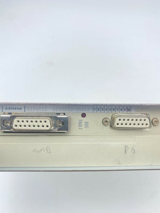 Siemens 6ES5535 - 3MA12 Tested In Good Condition - KLR Automation