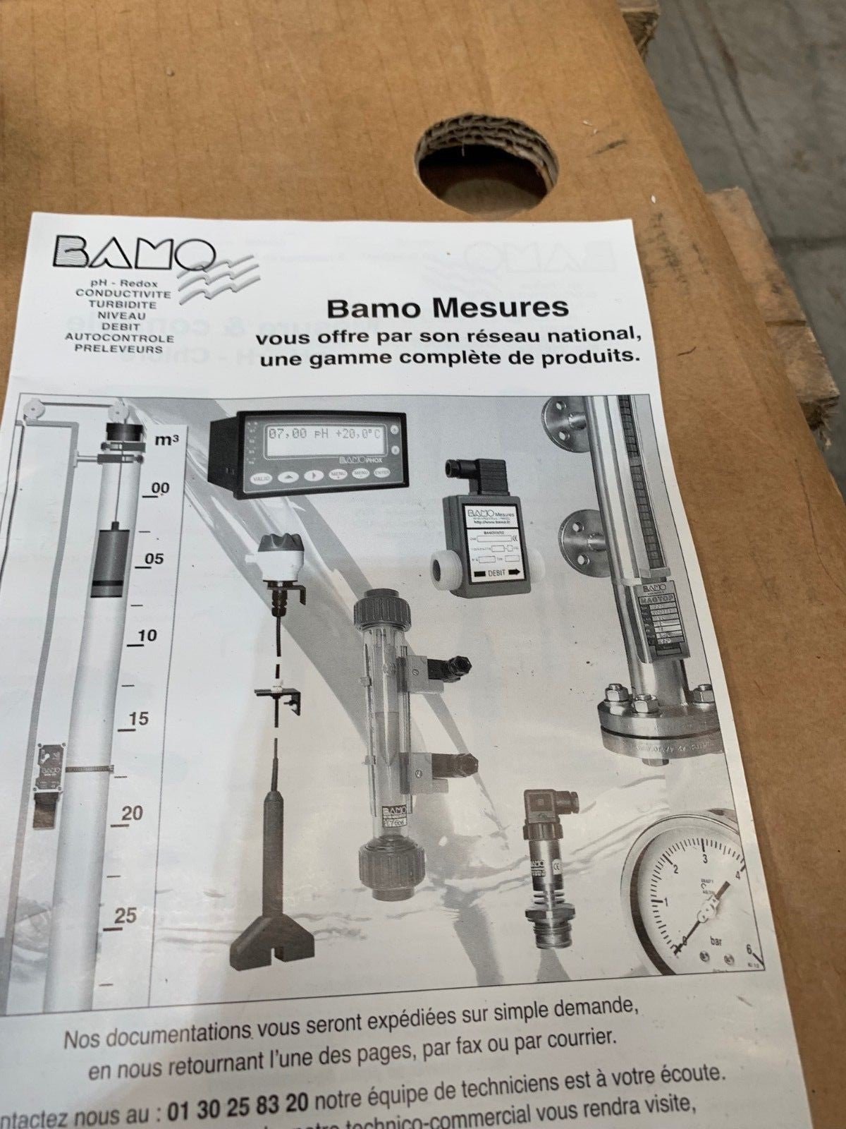 Panel mounting indicators : ITU 402 BAMO Indicateur Tableau universel - KLR Automation