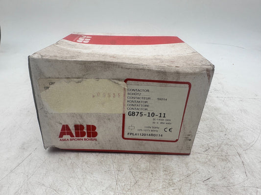 ABB GB75-10-11 CONTACTEUR + CAL7-11