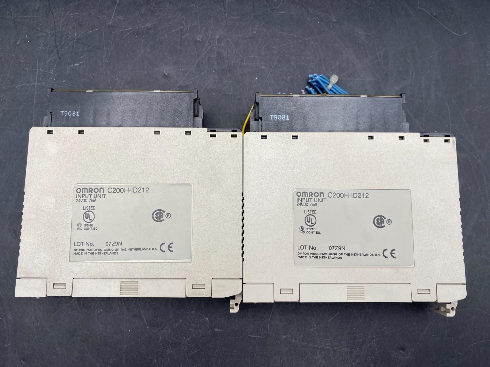 LOT OF 2 OMRON C200H-ID212 INPUT UNIT