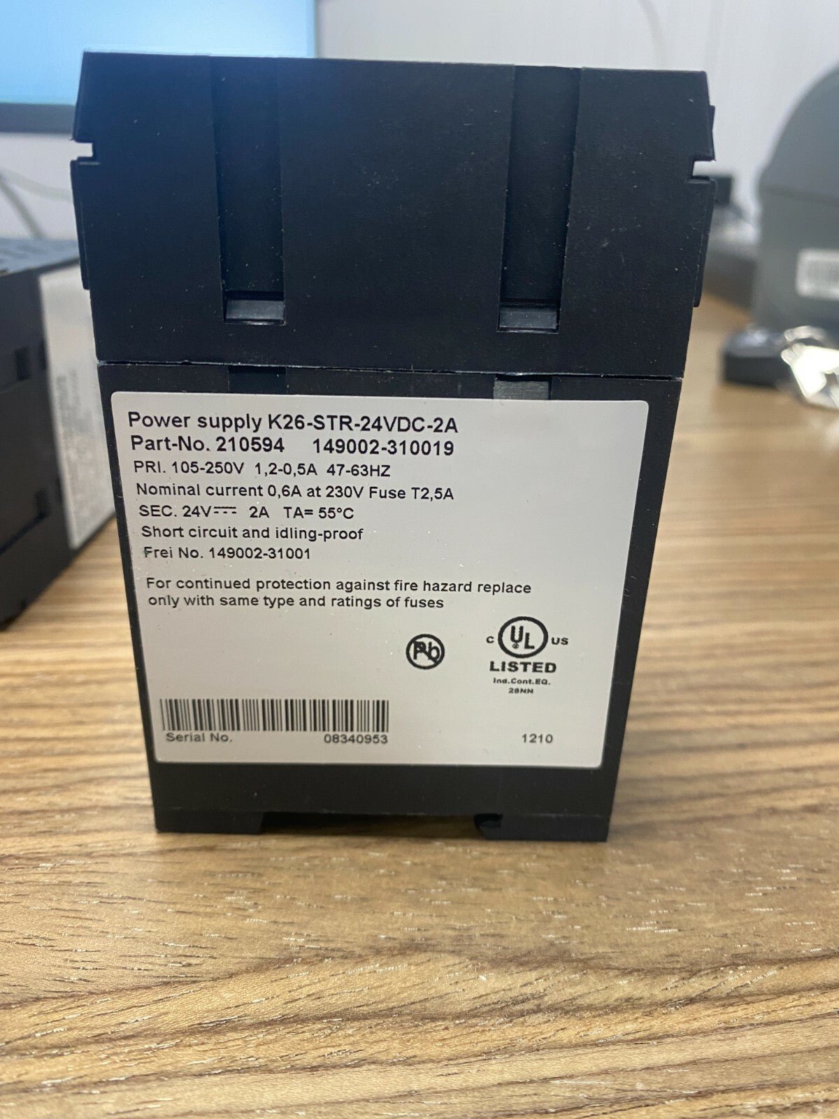 1pc x K26 - STR - 24VDC - 2A | Pepperl+Fuchs | Power Supply - KLR Automation