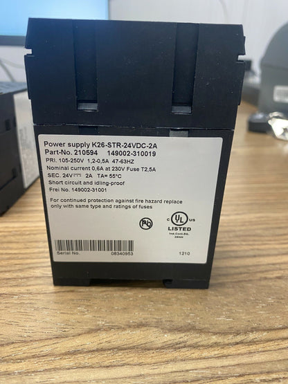 1pc x K26 - STR - 24VDC - 2A | Pepperl+Fuchs | Power Supply - KLR Automation