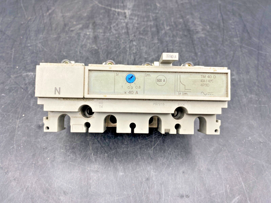 MERLIN GERIN SCHNEIDER ELECTRIC COMPACT NS TM40D 4P3D CIRCUIT BREAKER