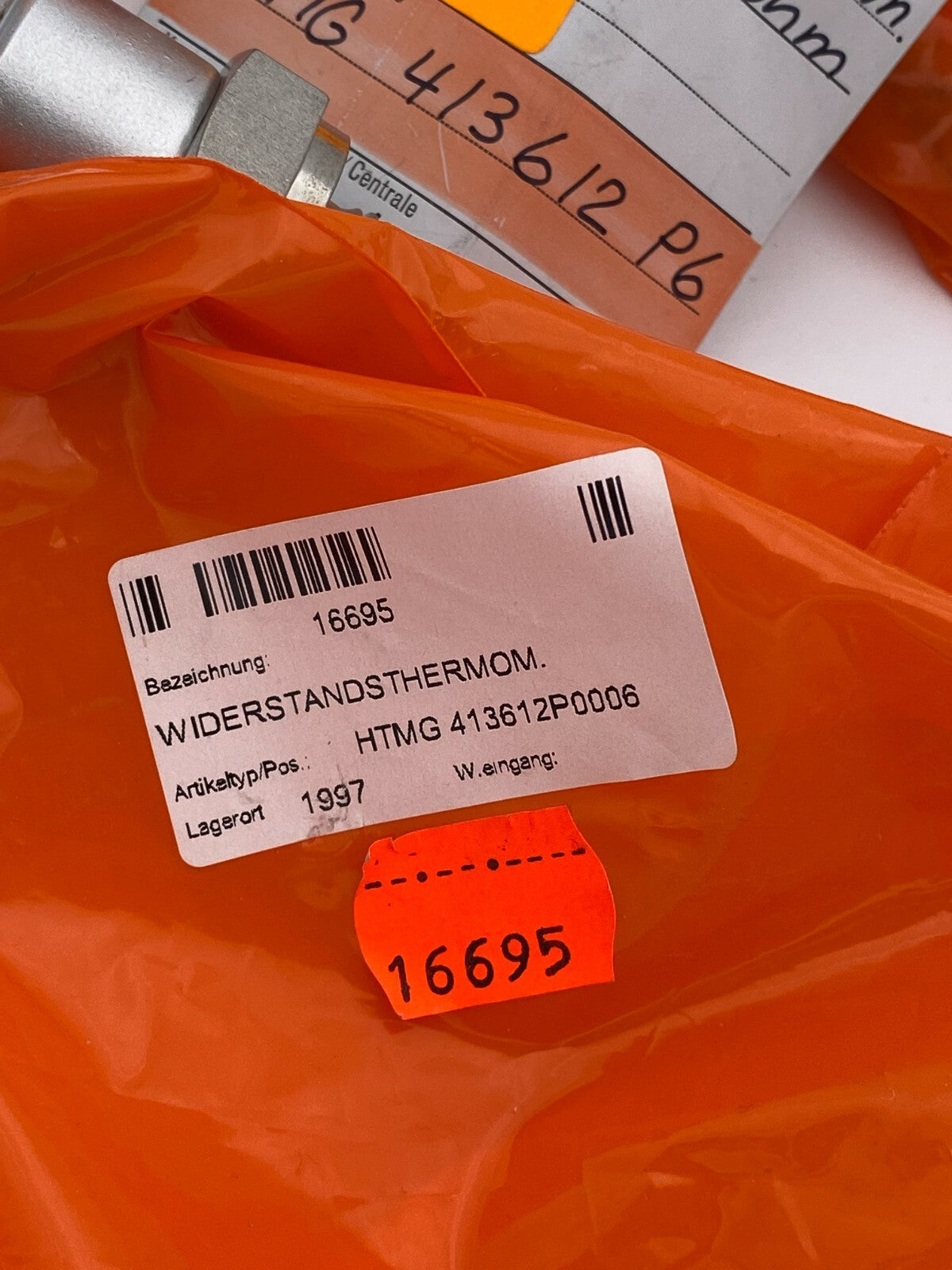 1pc x Pt100 4 fil classe B Thermomètre de résistance, DIN B Tête Fisher
