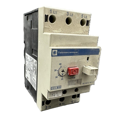 TELEMECANIQUE GV3 - M40 + GV1 - A01 CONTACTEUR - KLR Automation