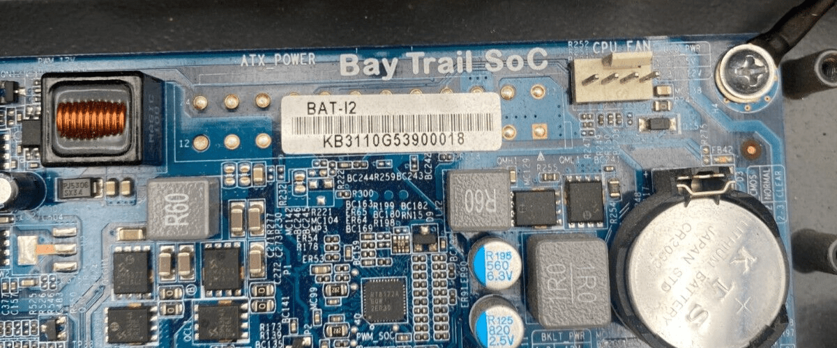 BAY TRAIL SOC ATX POWER BAT - I2 KB3110G53900018 MOTHER BOARD + CBKX - D16B - KLR Automation