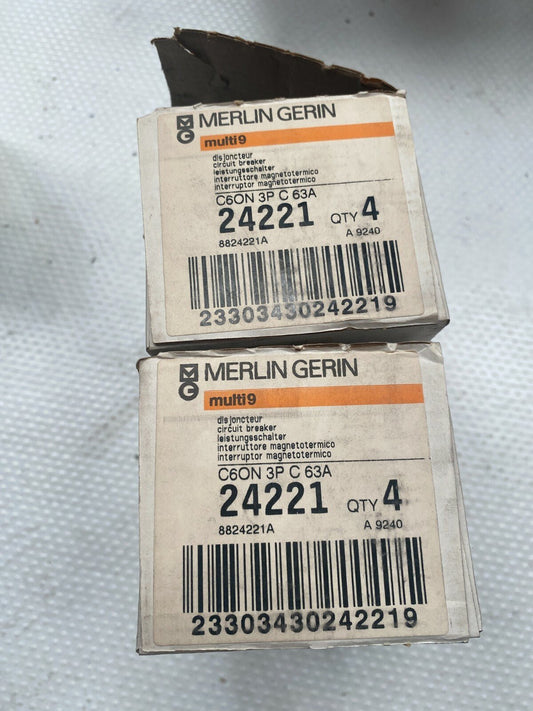 1pc x Merlin Gerin 24221 Schneider Multi 9 C60N - 3P C 63A - KLR Automation