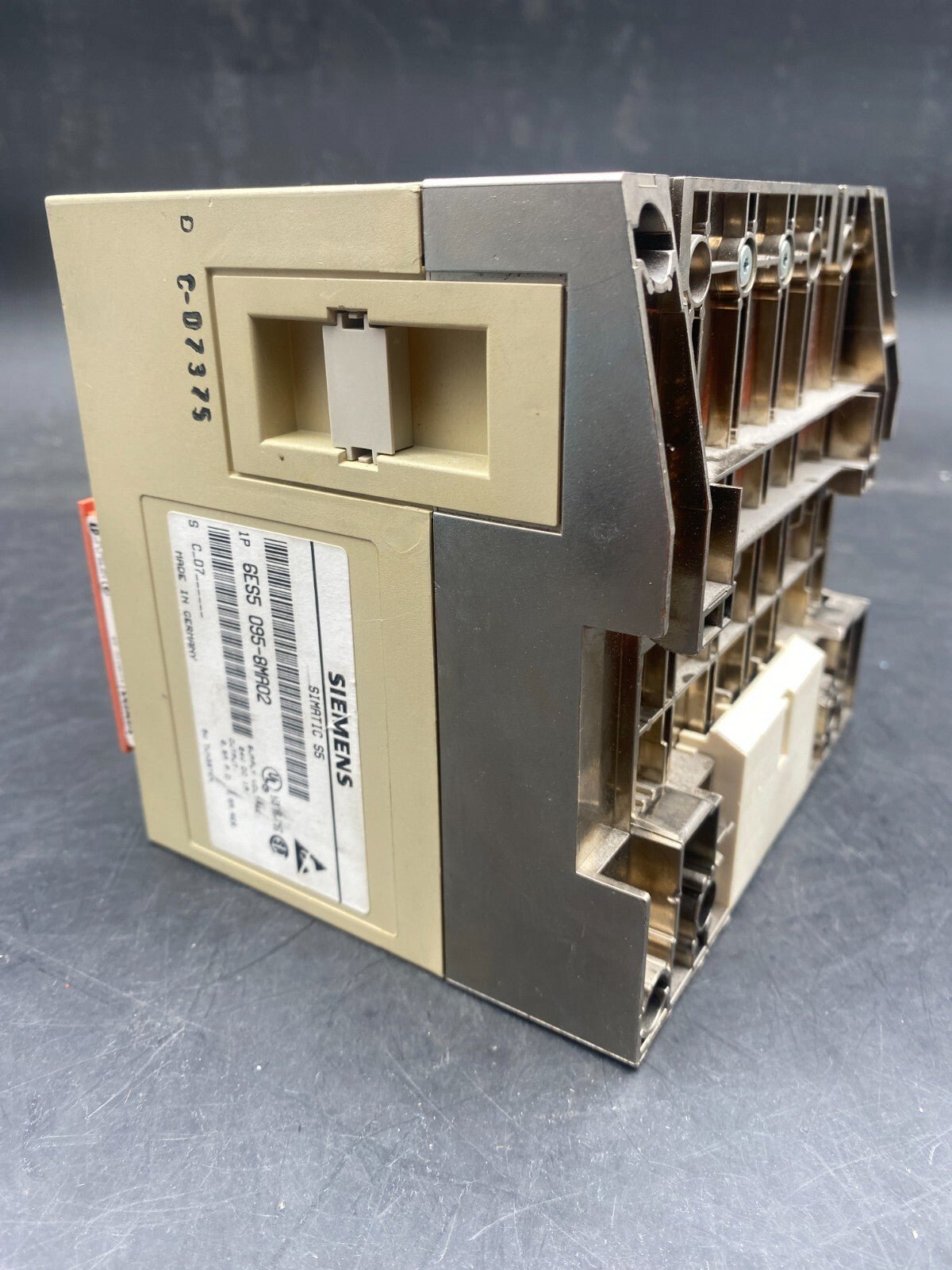 SIEMENS SIMATIC S5 - 95U 6ES5095 - 8MA02 + 6ES5375 - 1LA15 CENTRAL UNIT - KLR Automation