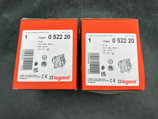 LEGRAND 052220 HYPRA 16A 200-(346V 3P + N + x2pc