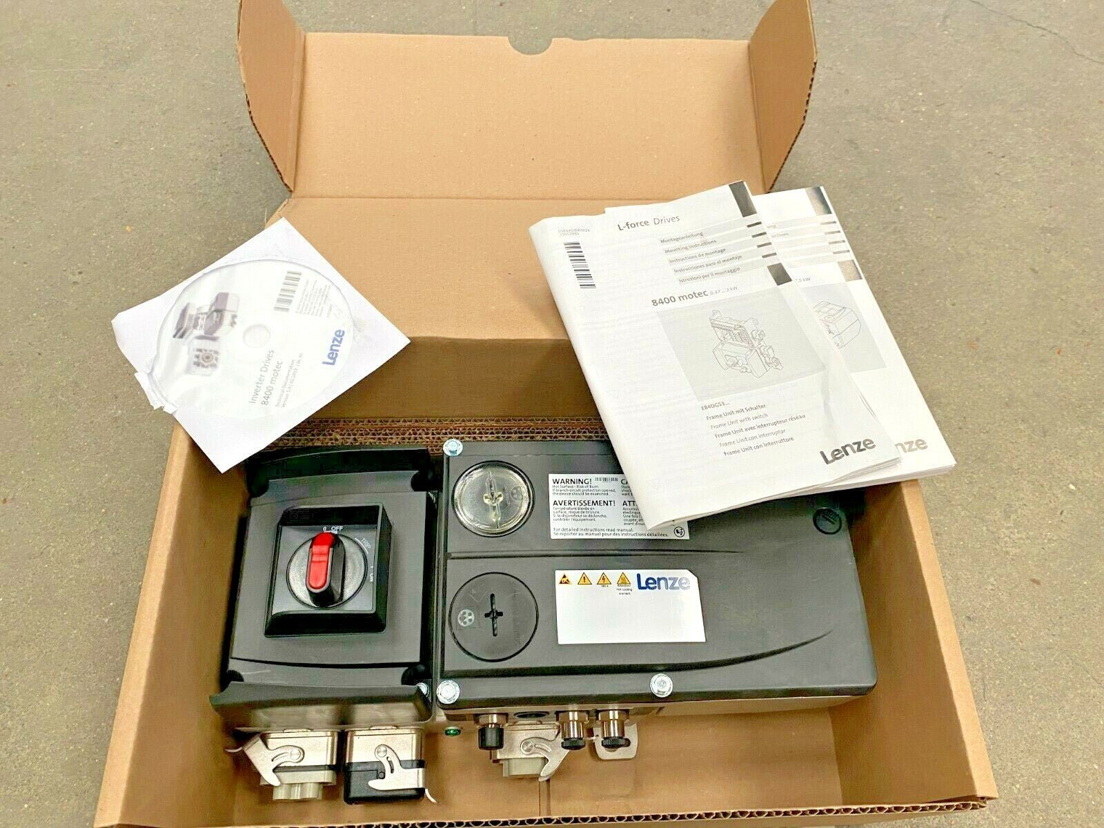 Lenze 8400 motec Z35BBBARBAM175FA1S INVERTER - KLR Automation