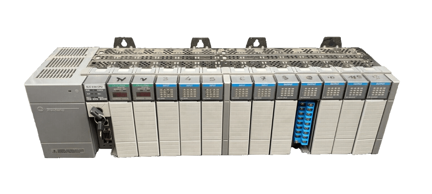 ALLEN BRADLEY SLC 500 1746 - P2+ 1747 - L542 + 1747 - SDN + 1746 - IB16 + 1746 - 0B16 - KLR Automation