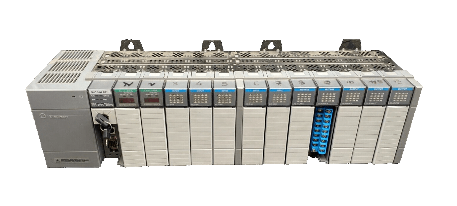 ALLEN BRADLEY SLC 500 1746 - P2+ 1747 - L542 + 1747 - SDN + 1746 - IB16 + 1746 - 0B16 - KLR Automation