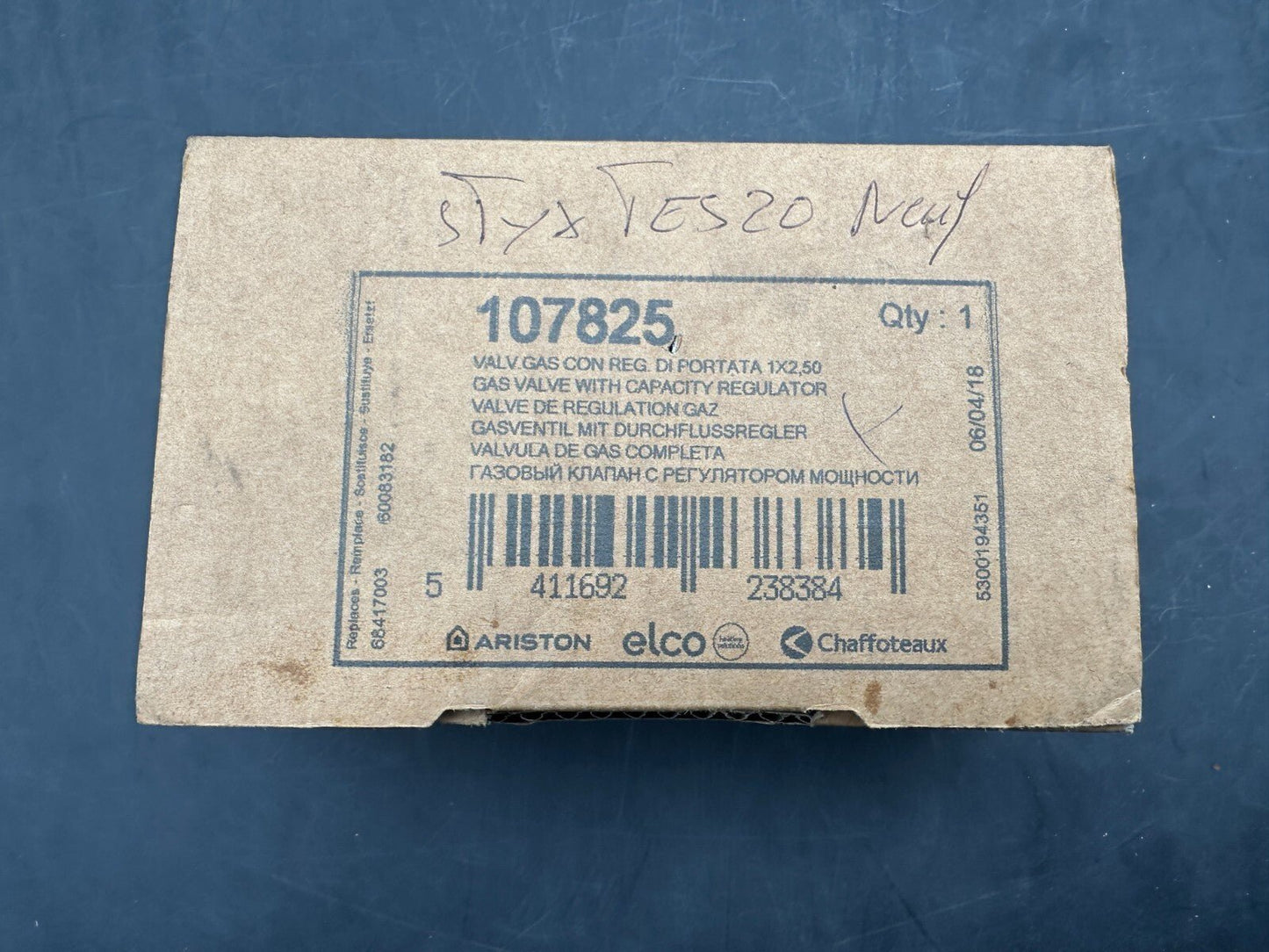 ARISTON 107825 VALVE DE REGULATION GAZ SIT 630 - KLR Automation