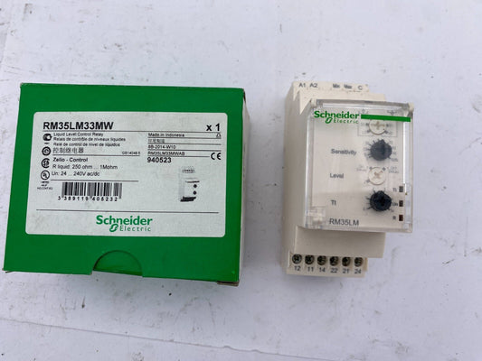 1pc x SCNHEIDER ELECTRIC RM35LM33MW 940523 8B - 2014 - W10 PUMP CONTROL RELAY - KLR Automation