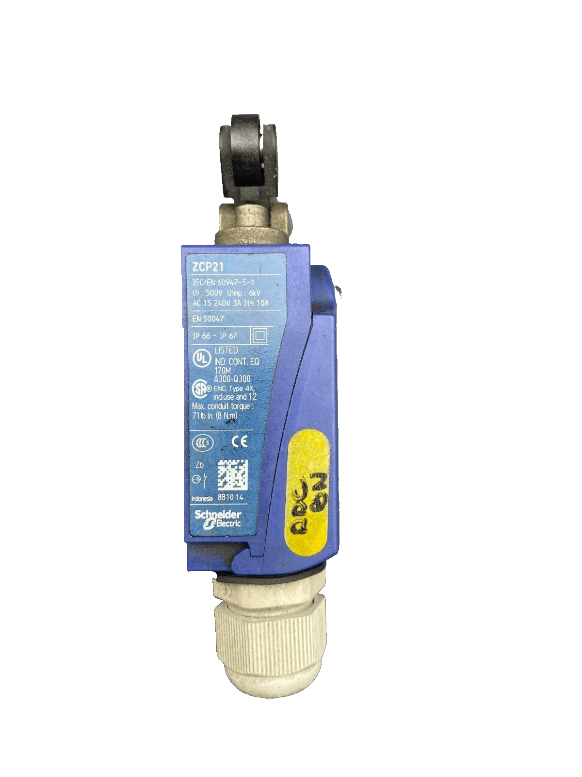 TELEMECANIQUE OSISWITCH ZCP21 500V 6kV 15 - 240V 3A x10pc - KLR Automation