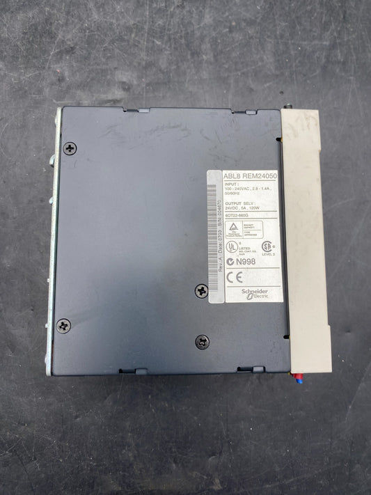 TELEMECANIQUE ABL8 REM24050 6OT22 - 660G REV A 100 - 240 POWER SUPPLY - KLR Automation