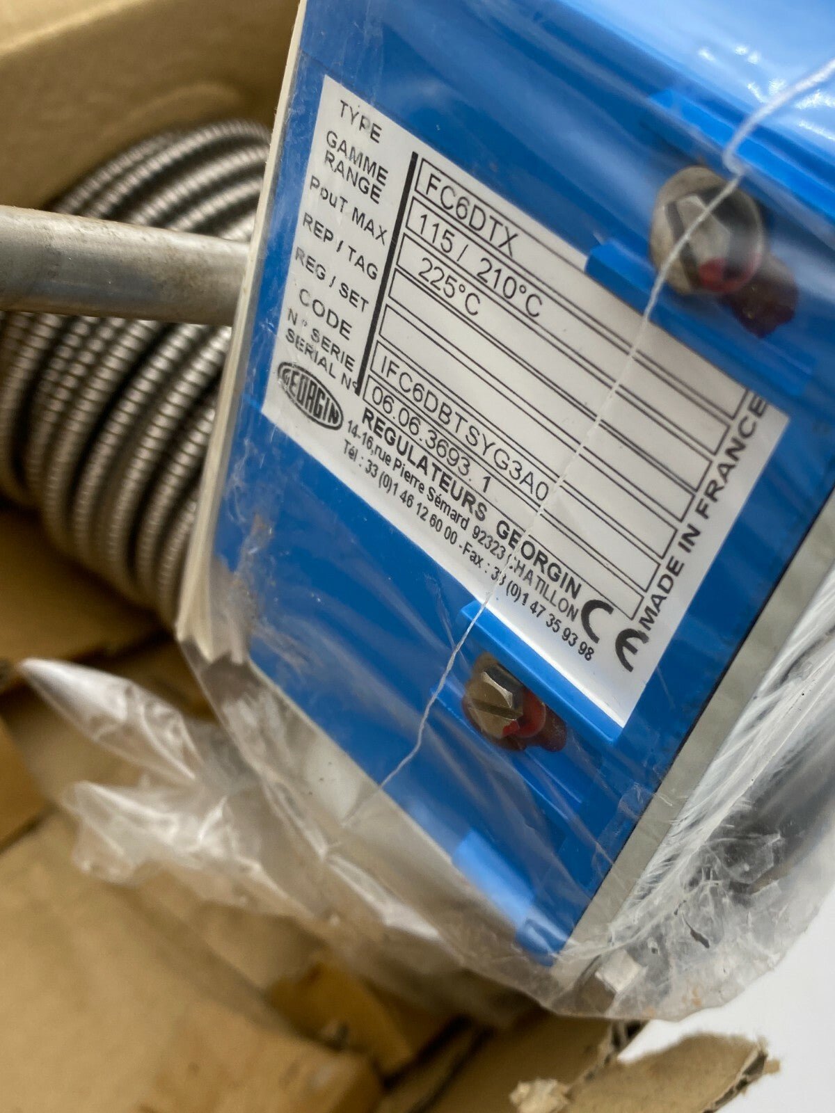 Regulateur GeorGin FC6DTX - KLR Automation