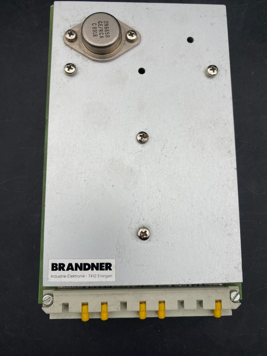 BRANDNER KG TYP 5/500 PANDUIT 81.186.5189 POWER SUPPLY BOARD